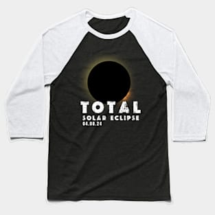 Eclipse 2024 Totality 04.08.24 Baseball T-Shirt